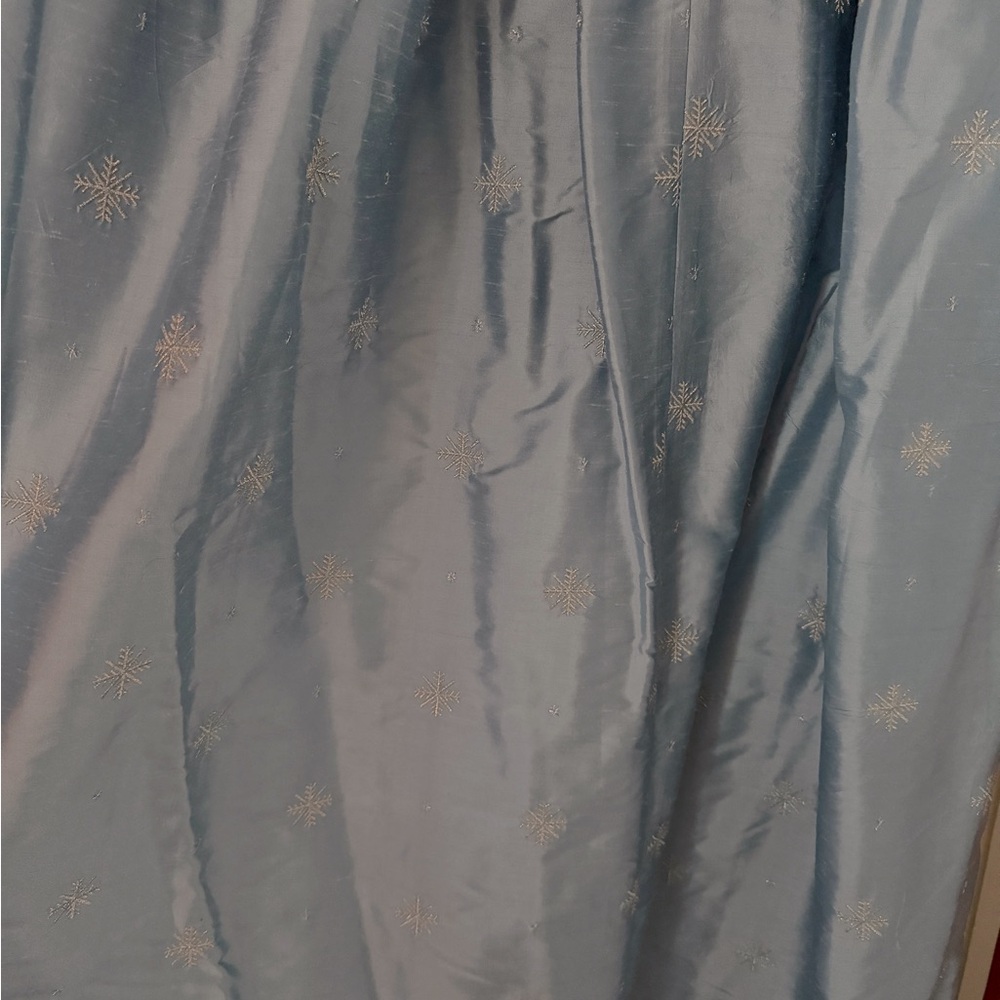 Lilly Pulitzer Blue silk maxi skirt